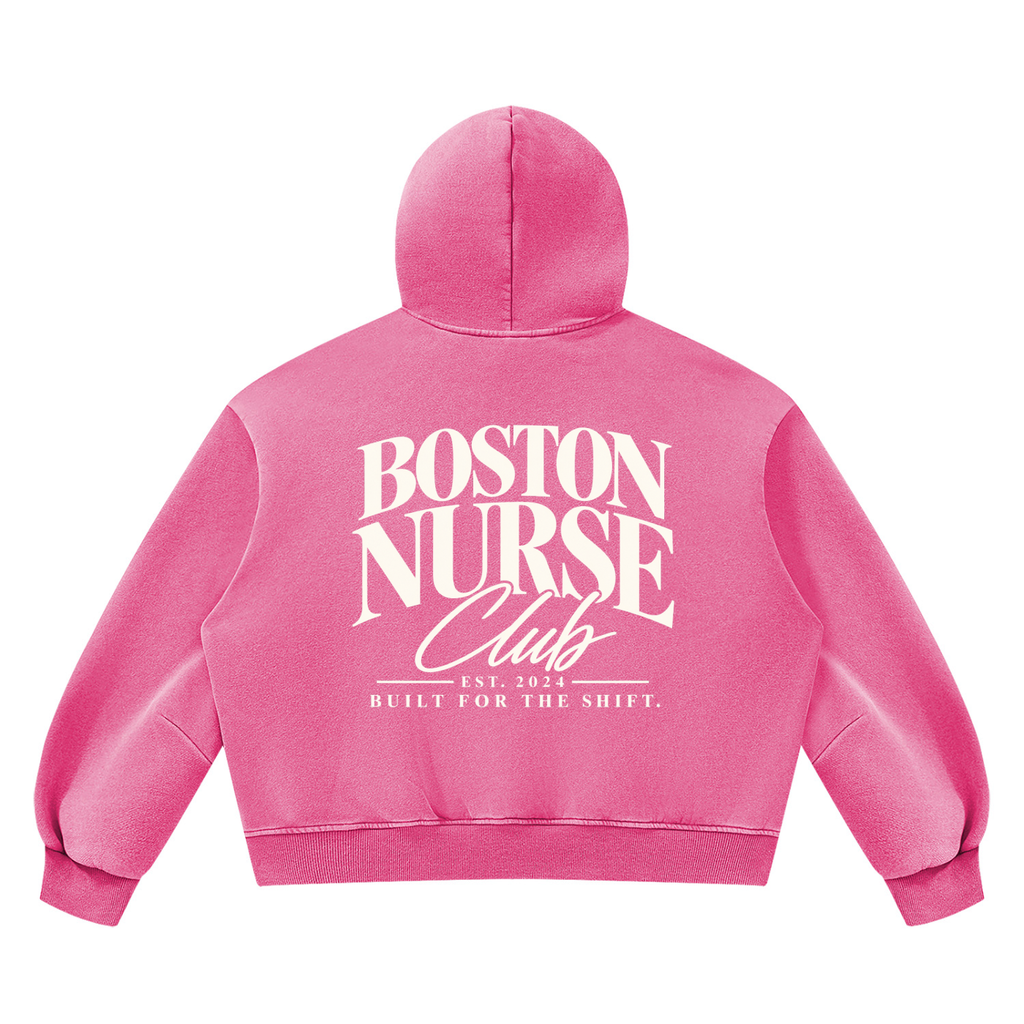 BNC Boxy Hoodie - Vintage Washed