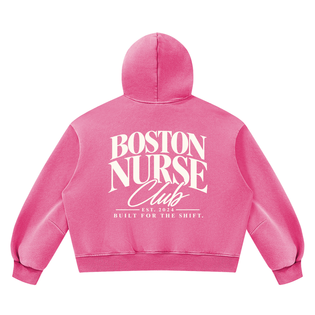 BNC Boxy Hoodie - Vintage Washed