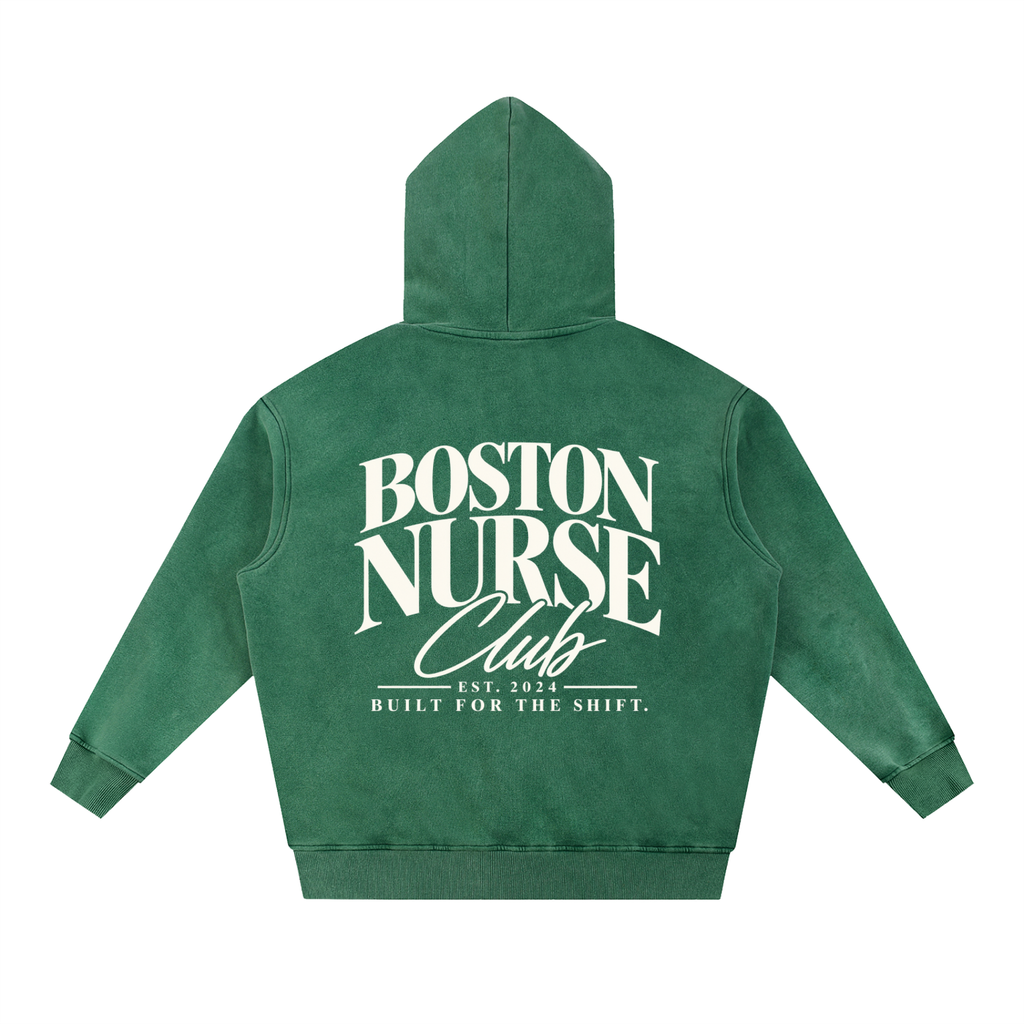 BNC Oversize Hoodie - Snow Washed