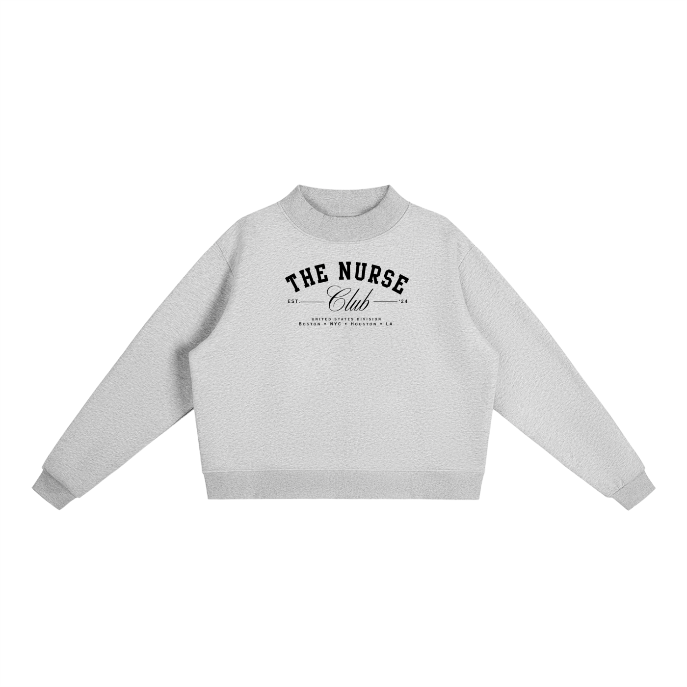 TNC Mock-Neck Crew Sweatshirt