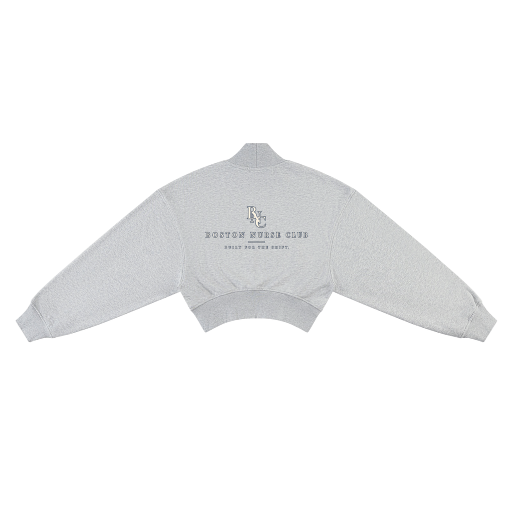 BNC Gray Mock Neck