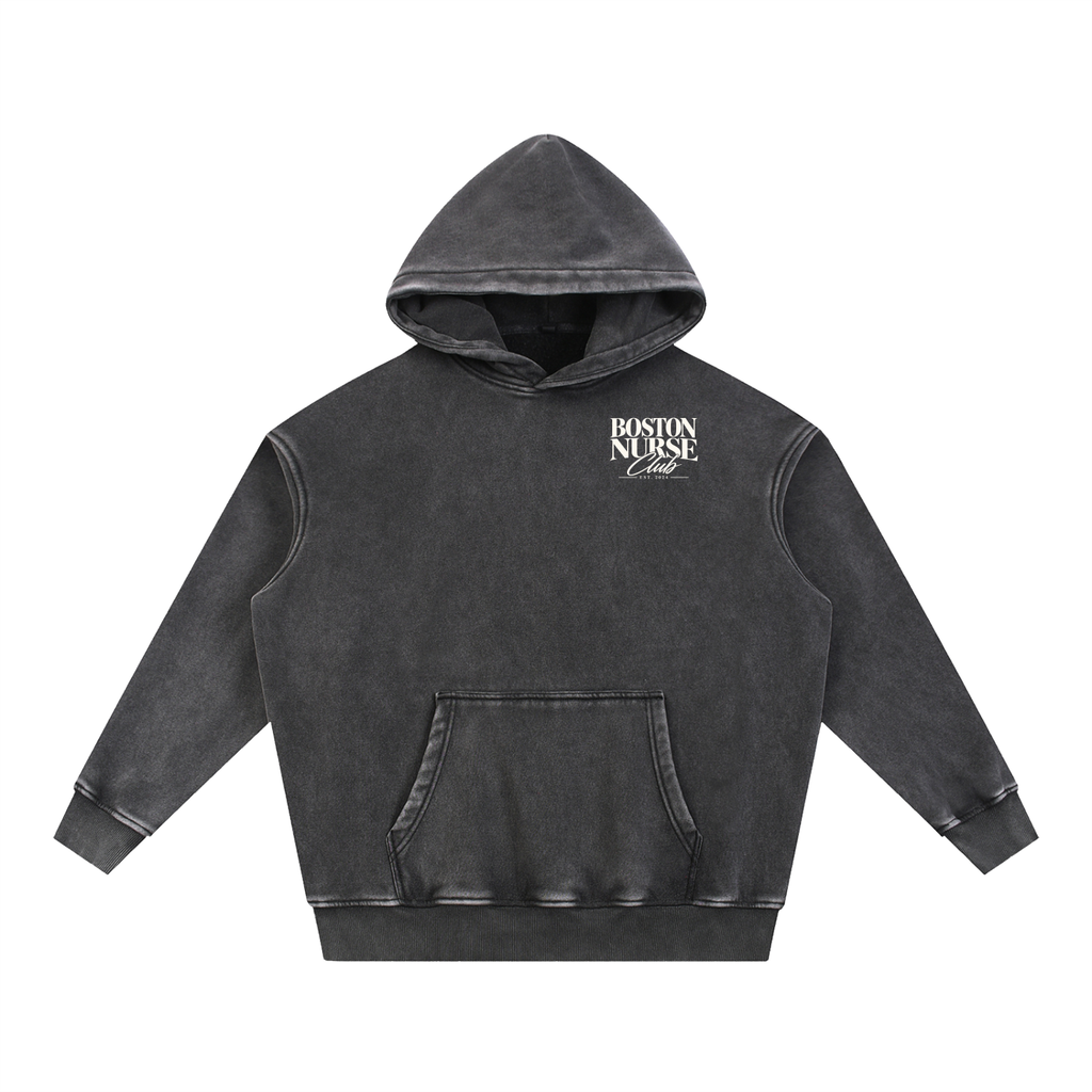 BNC Oversize Hoodie - Snow Washed