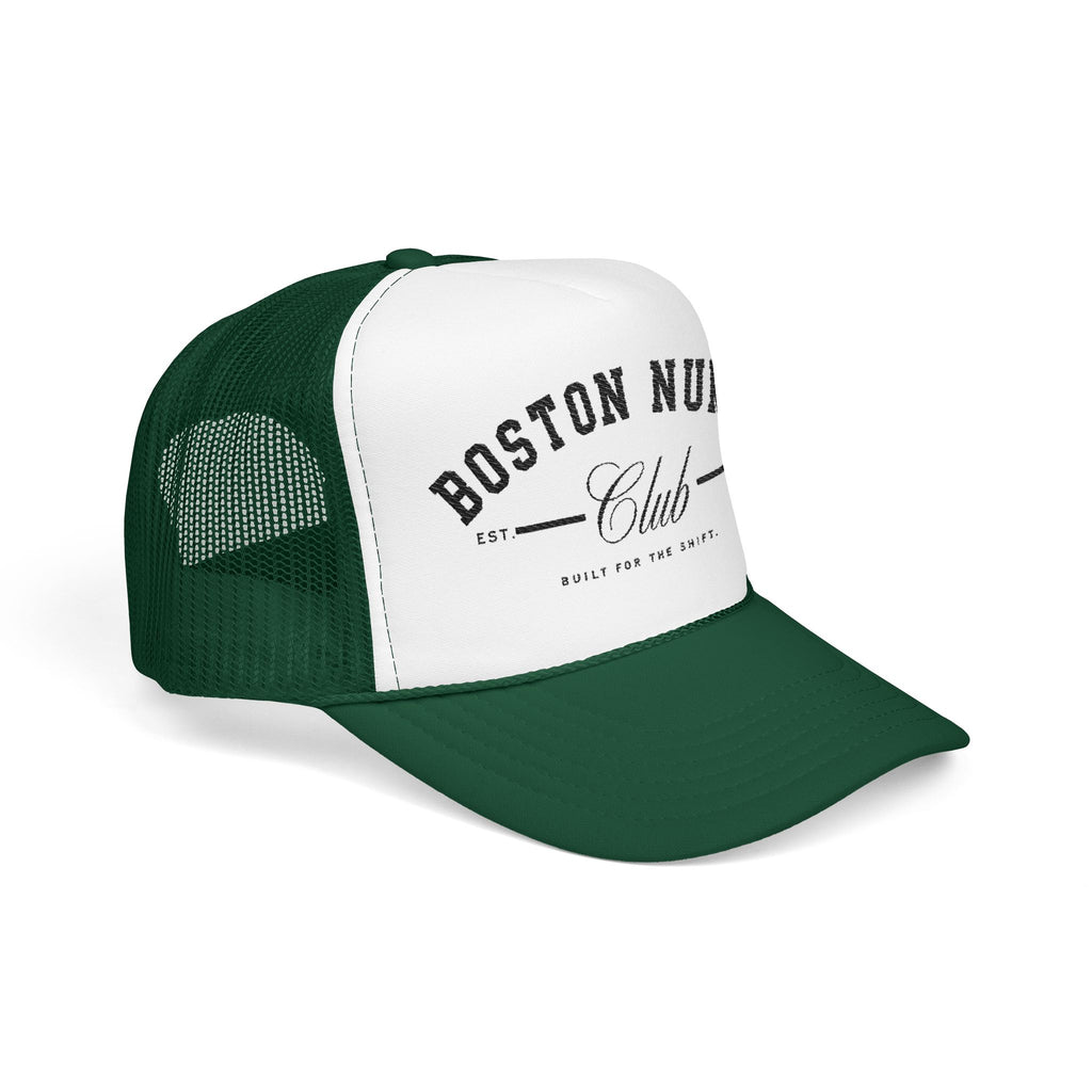 Boston Nurse Club Foam Trucker Hat