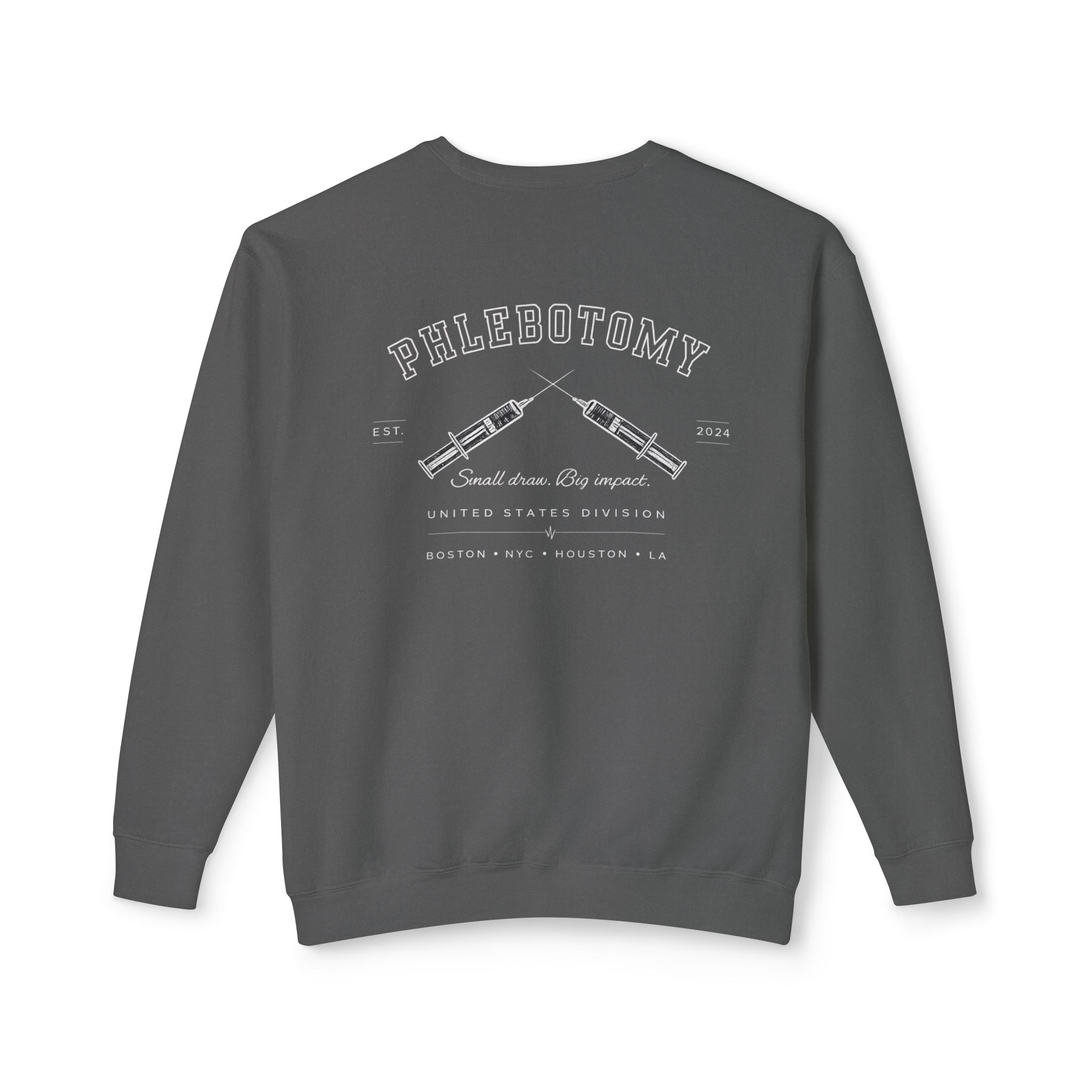 Phlebotomy Crewneck Sweatshirt
