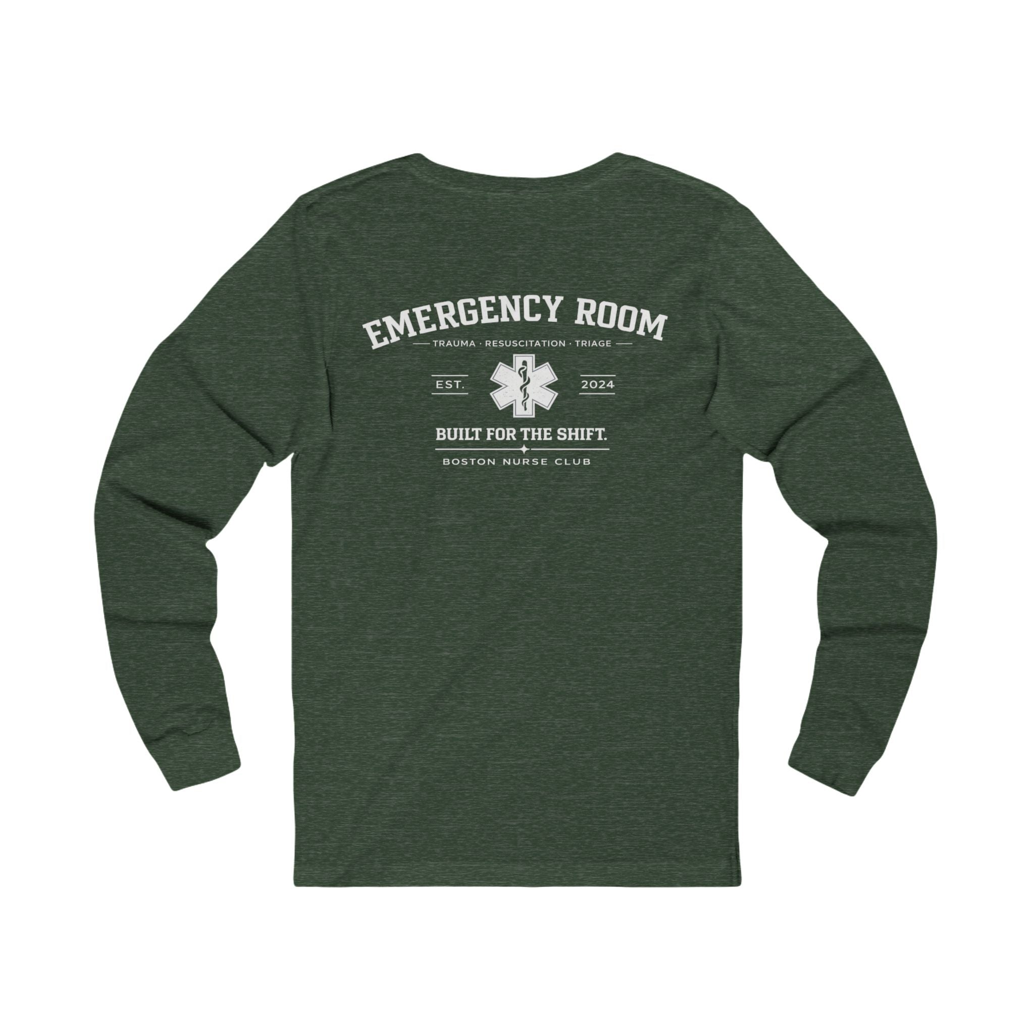 Emergency Room Crew Long Sleeve Tee