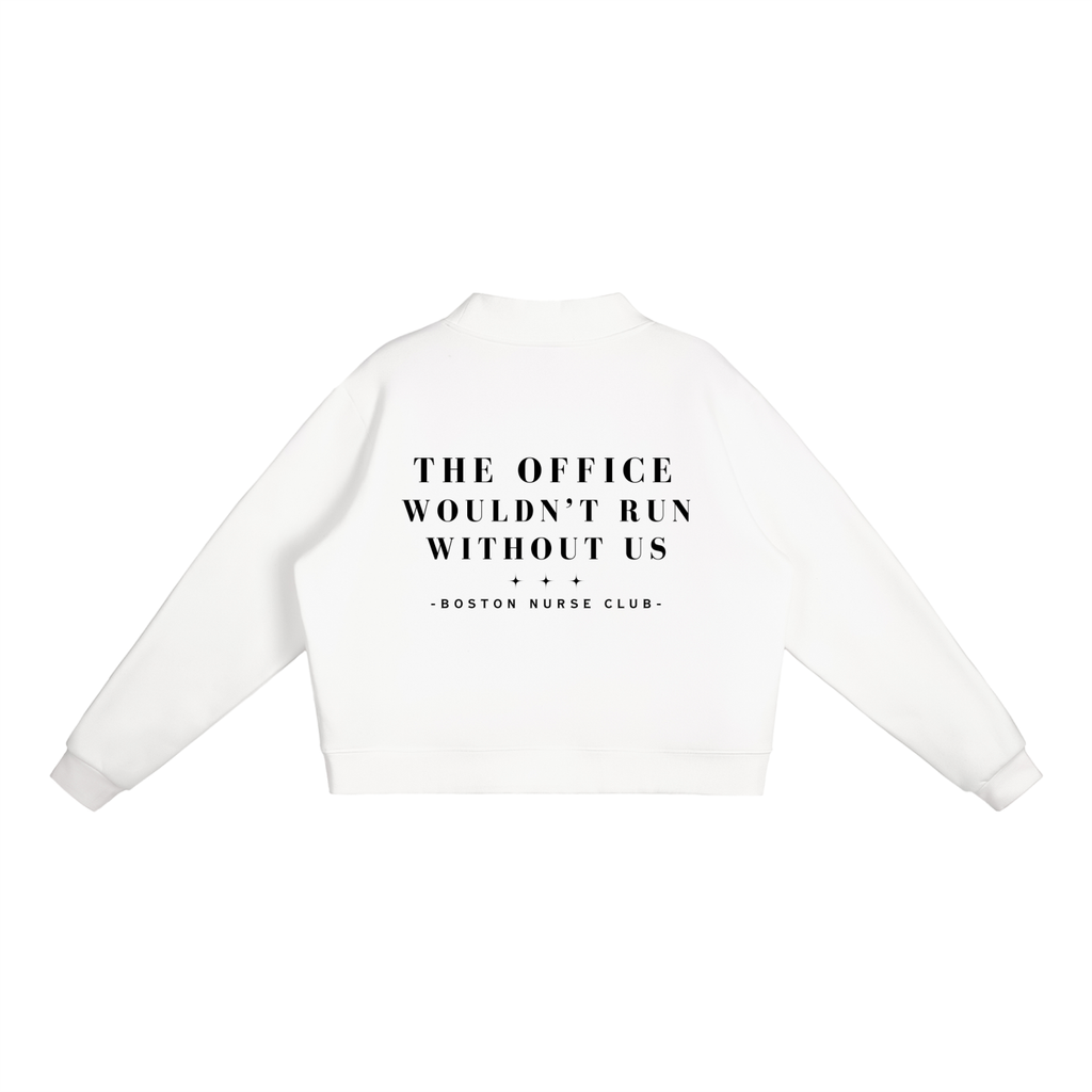 Medical Assistant Mock-Neck Crew Sweatshirt
