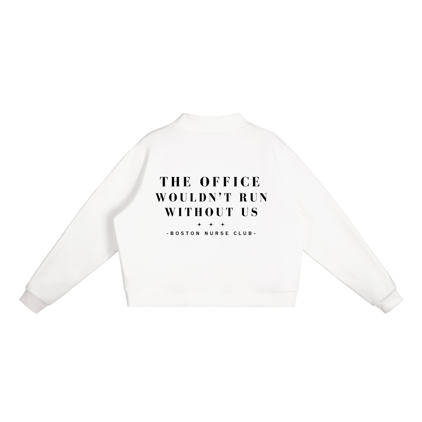 Medical Assistant Mock-Neck Crew Sweatshirt