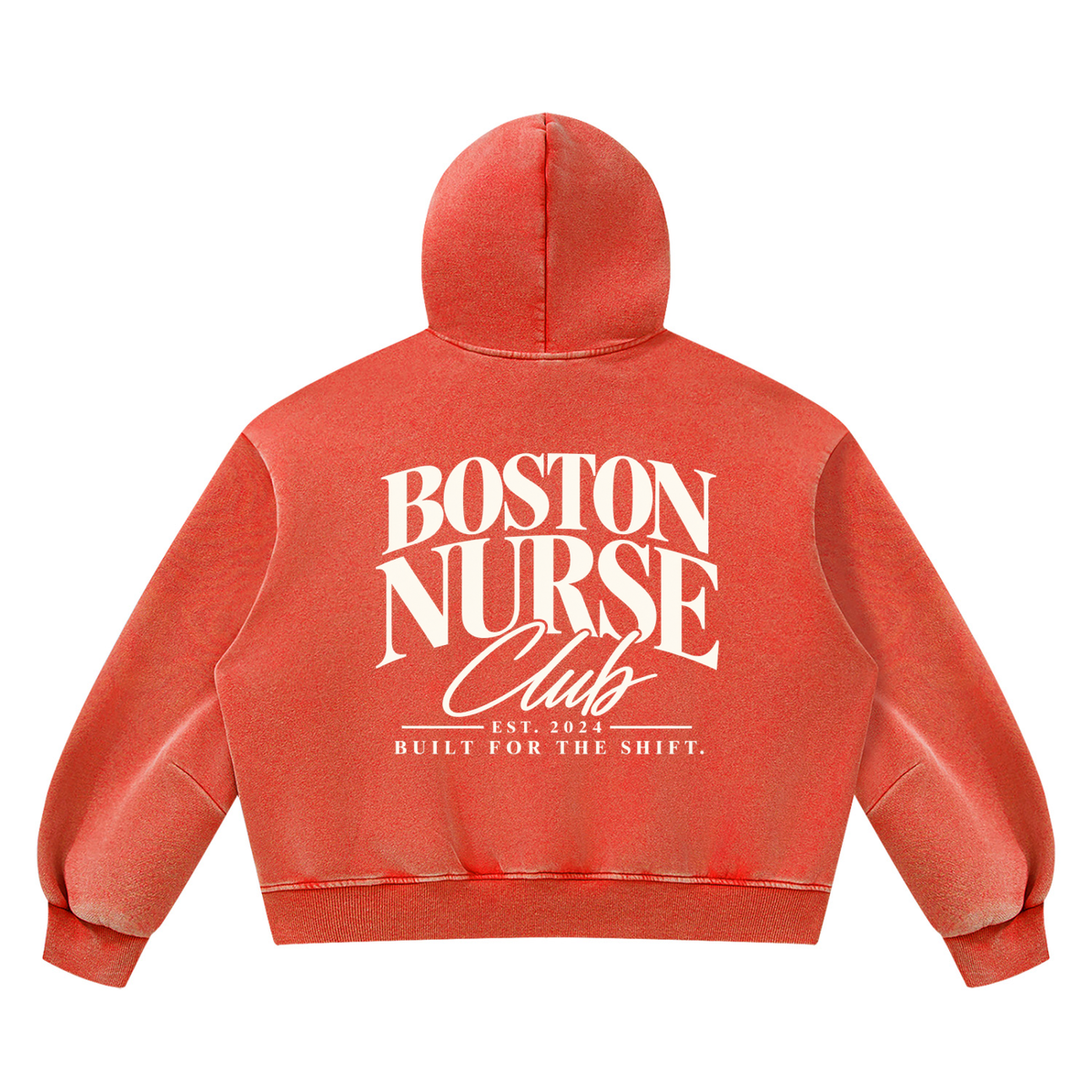 BNC Boxy Hoodie - Vintage Washed