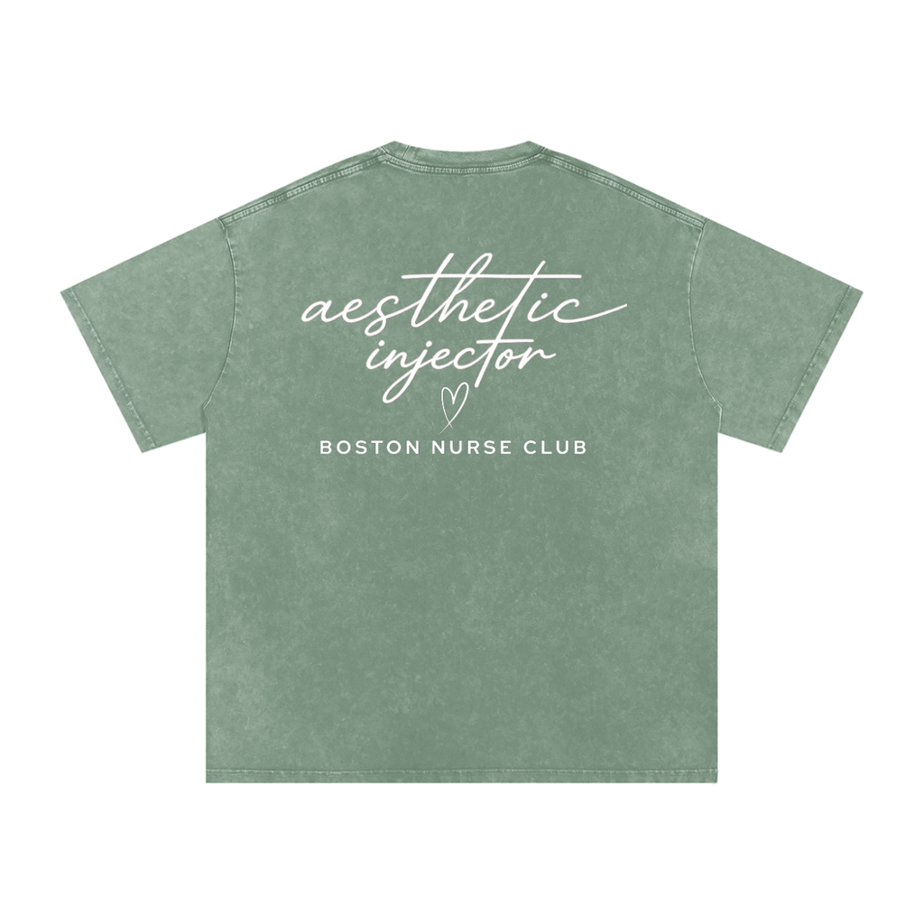 Aesthetic Injector Acid Washed T-Shirt