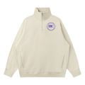Quarter-Zip Drop Shoulder Sweatshirt