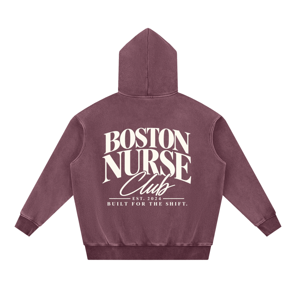 BNC Oversize Hoodie - Snow Washed