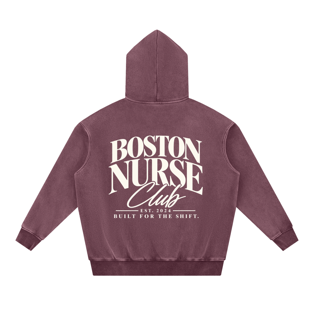 BNC Oversize Hoodie - Snow Washed