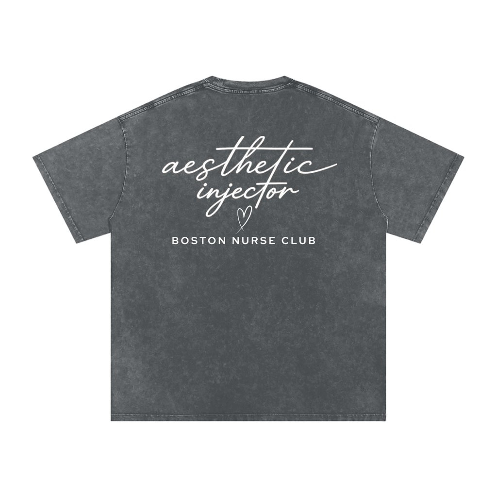 Aesthetic Injector Acid Washed T-Shirt