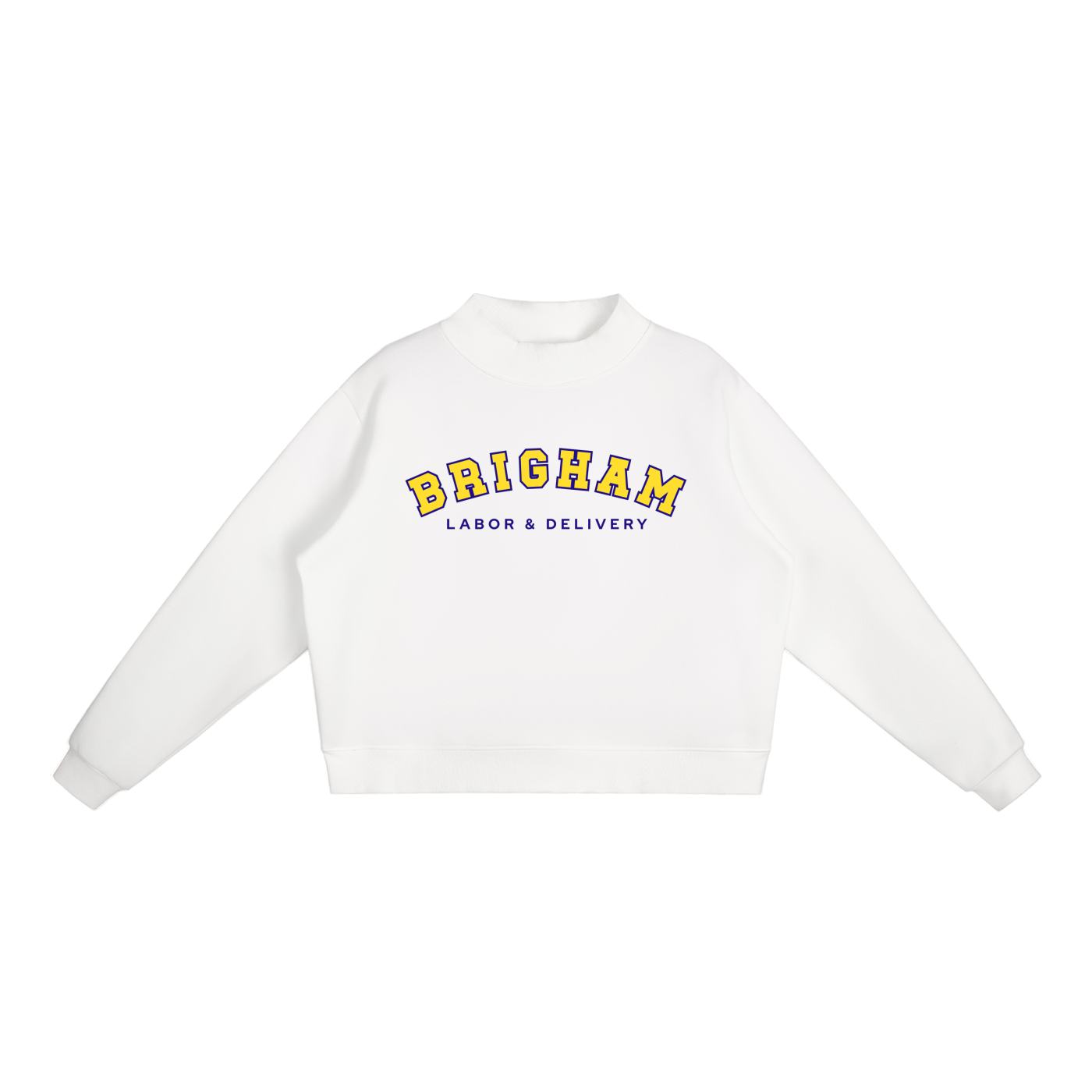 Brigham Labor & Delivery Mock Neck