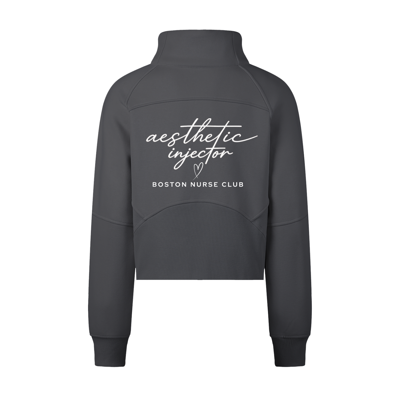 Aesthetic Injector Cropped Quarter Zip