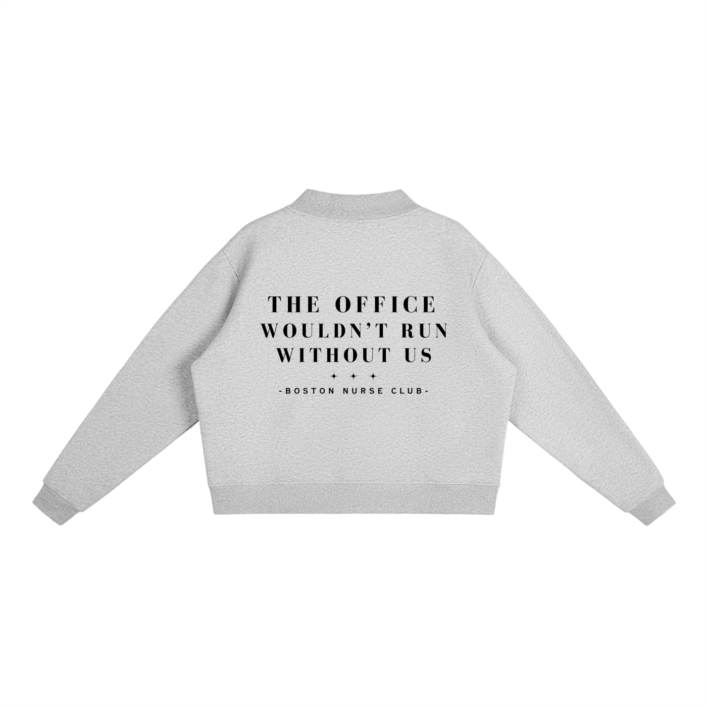 Medical Assistant Mock-Neck Crew Sweatshirt