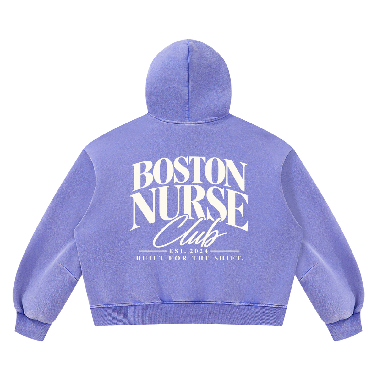 BNC Boxy Hoodie - Vintage Washed