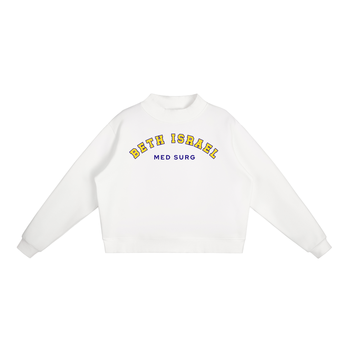 Beth Israel Med Surg Mock Neck