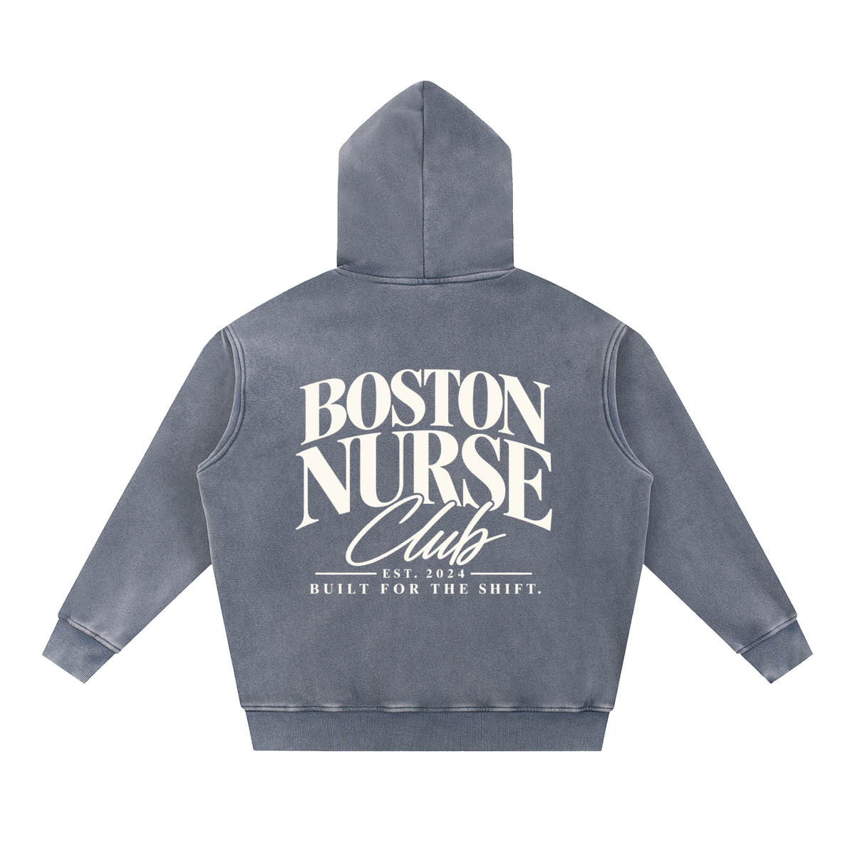 BNC Oversize Hoodie - Snow Washed