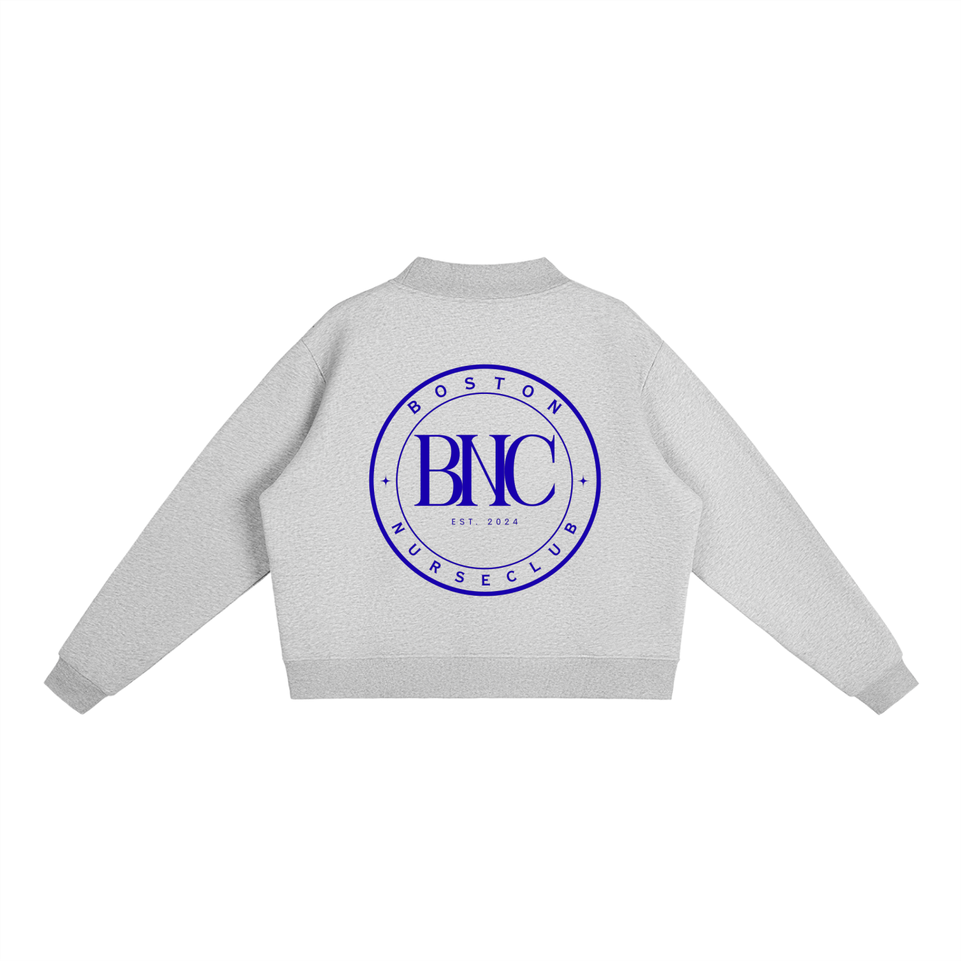 BNC Mock-Neck Crew Sweatshirt
