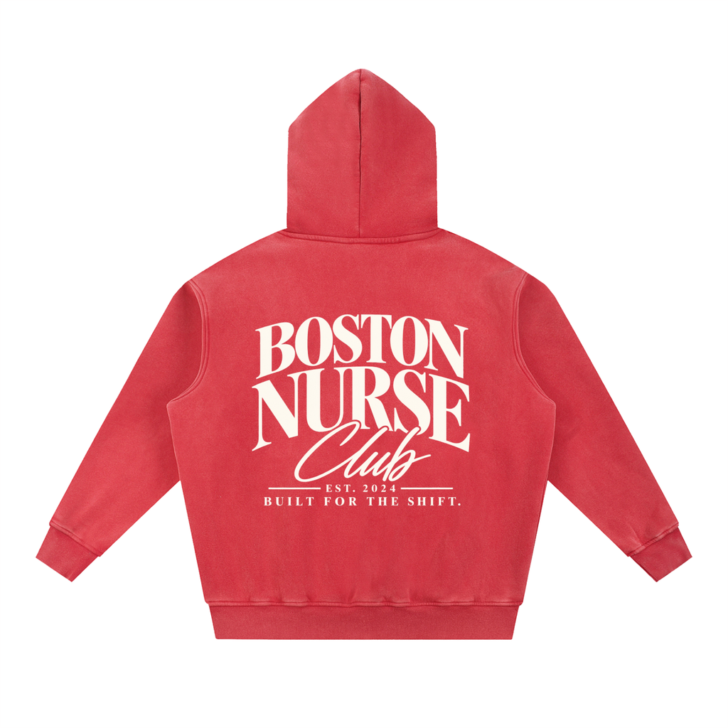 BNC Oversize Hoodie - Snow Washed