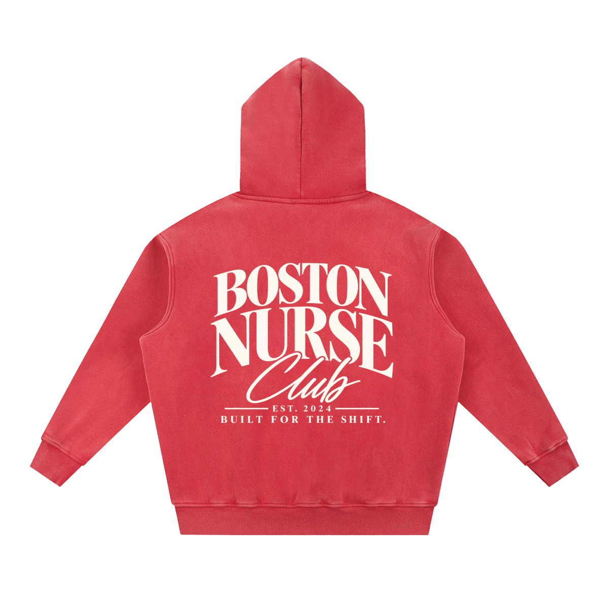 BNC Oversize Hoodie - Snow Washed