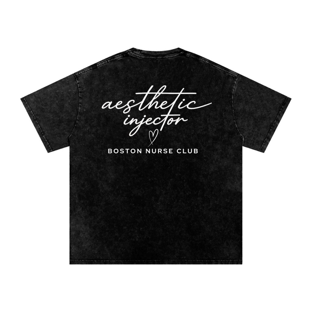 Aesthetic Injector Acid Washed T-Shirt