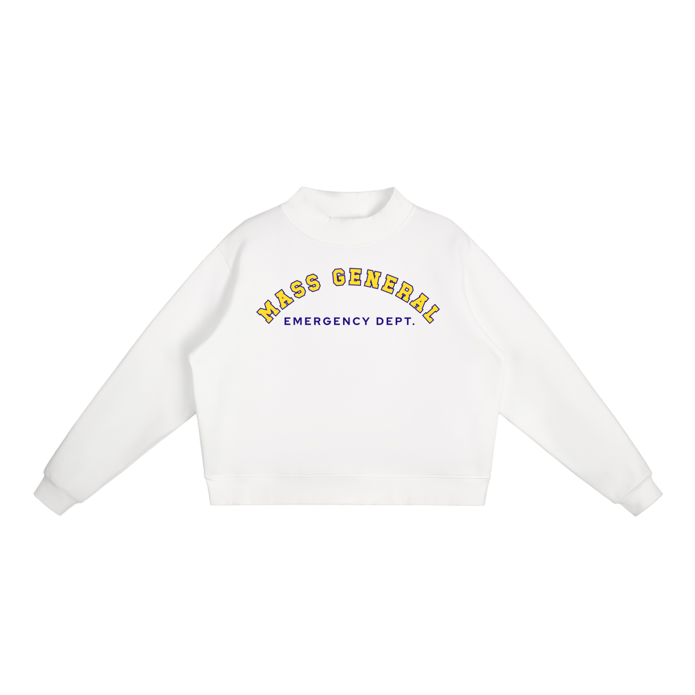 Mass General ED Mock-Neck