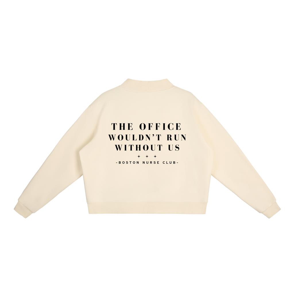 Medical Assistant Mock-Neck Crew Sweatshirt