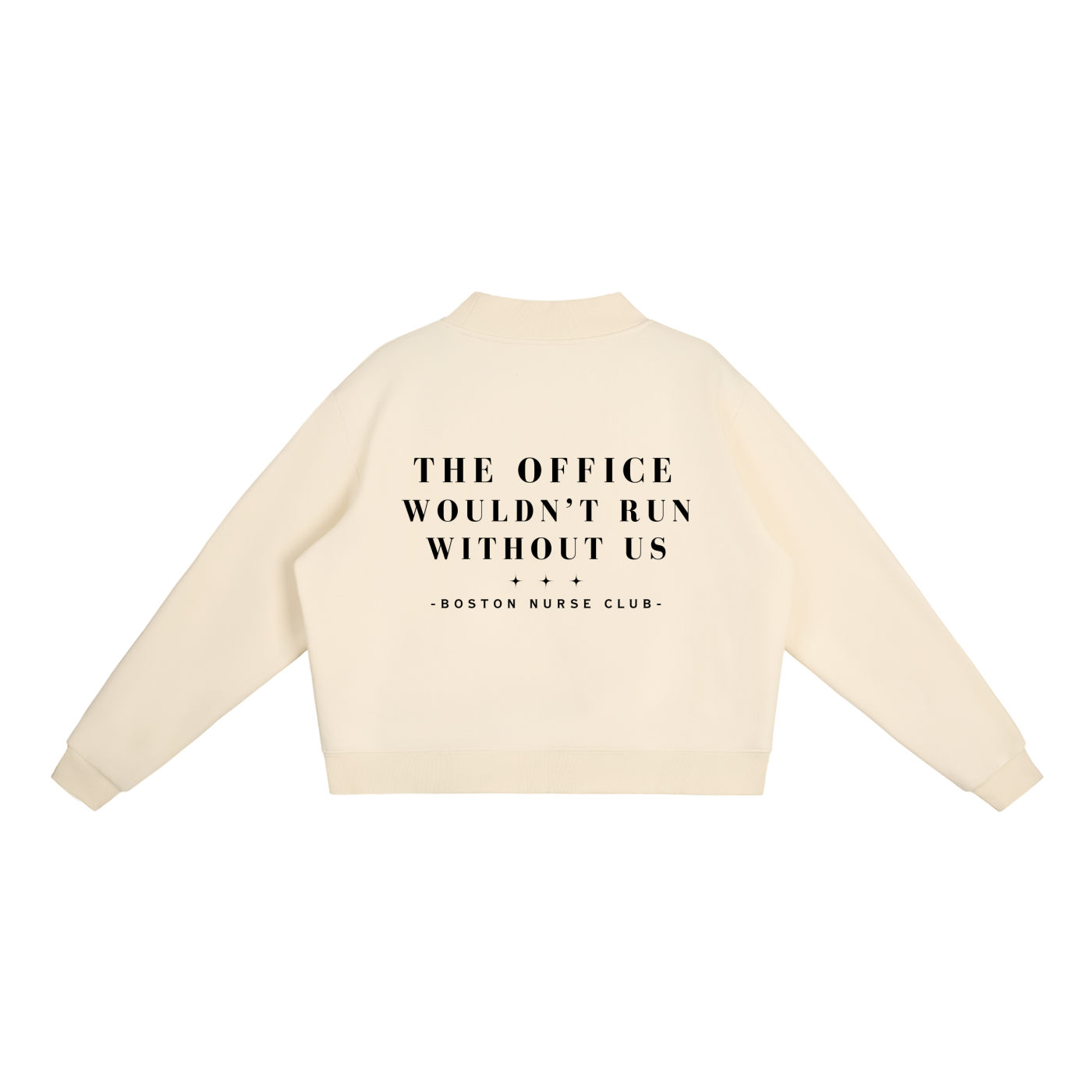 Medical Assistant Mock-Neck Crew Sweatshirt