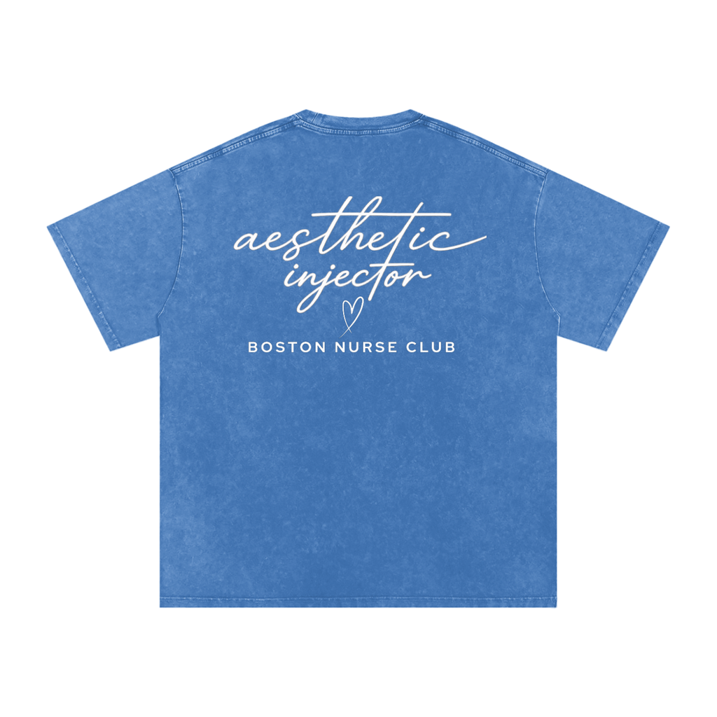 Aesthetic Injector Acid Washed T-Shirt