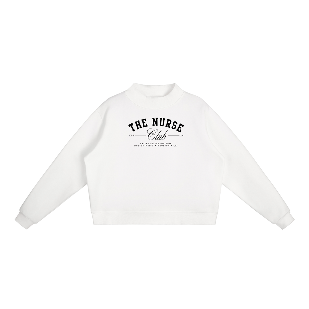 TNC Mock-Neck Crew Sweatshirt