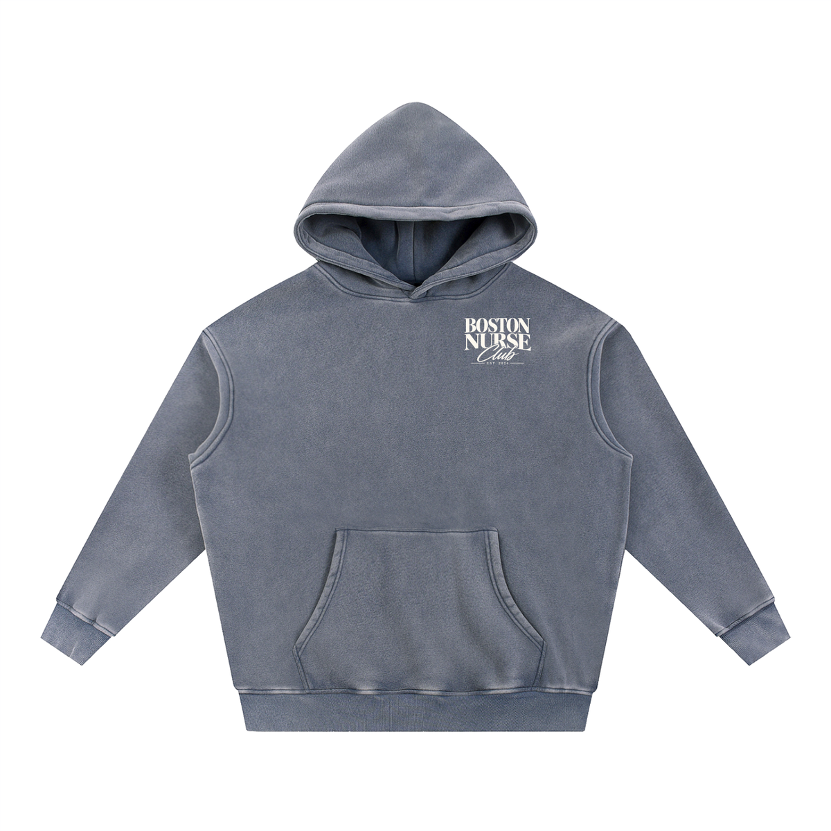 BNC Oversize Hoodie - Snow Washed