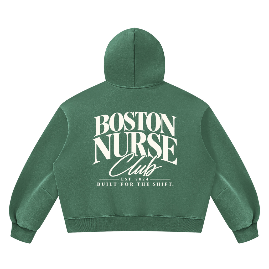 BNC Boxy Hoodie - Vintage Washed