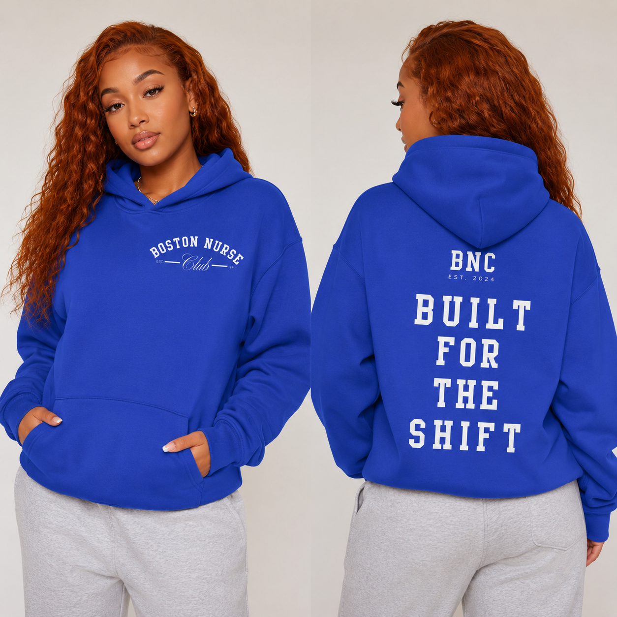 BNC Oversize Sweatshirt Hoodie