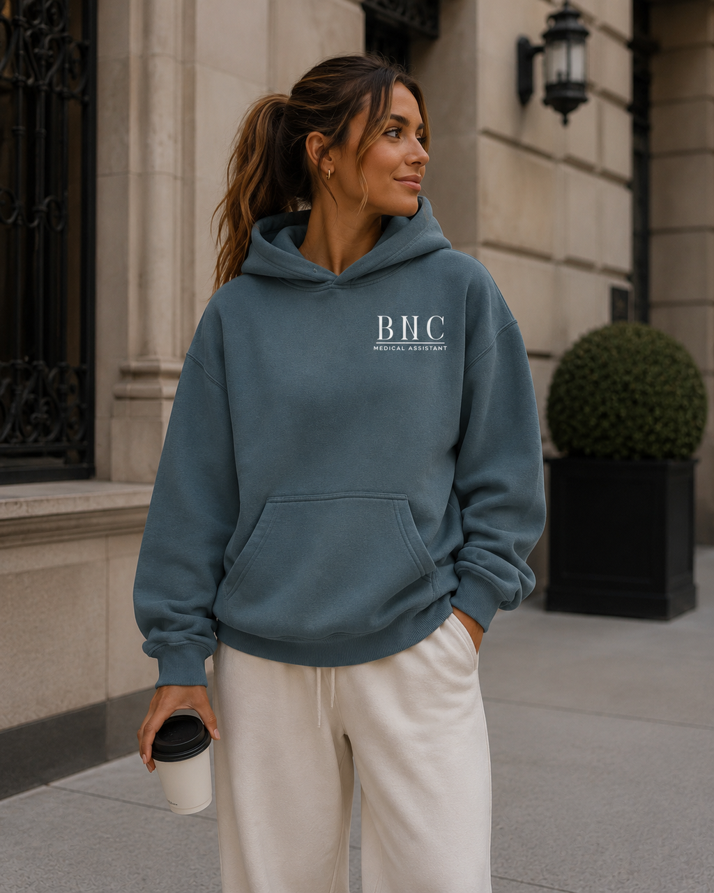 Medical Assistant Oversize Sweatshirt Hoodie