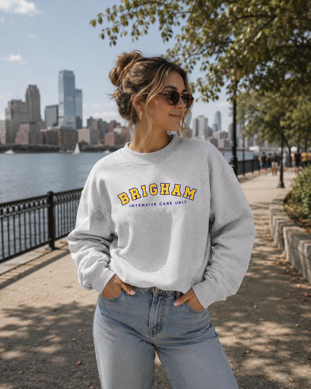 Brigham ICU Mock Neck