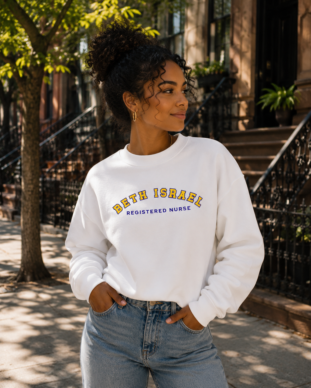 Beth Israel RN Mock-Neck