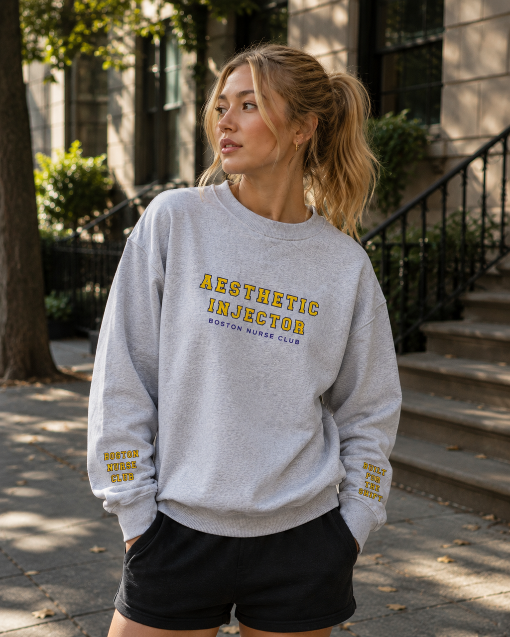 Aesthetic Injector Crewneck Sweatshirt