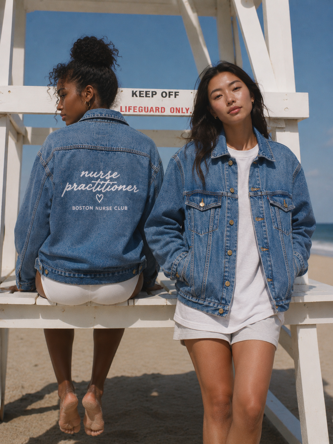 Nurse Practitioner Denim Jacket
