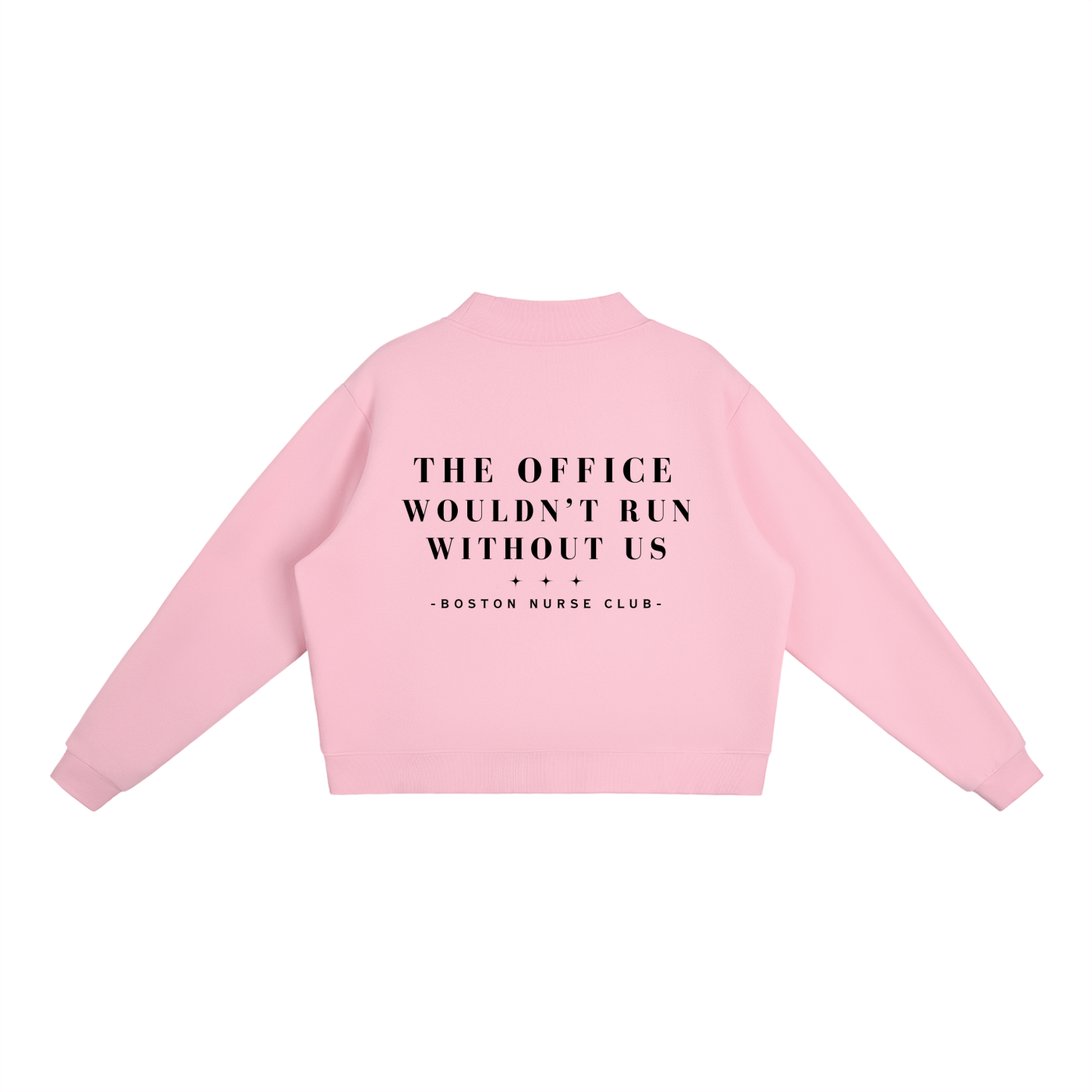 Medical Assistant Mock-Neck Crew Sweatshirt