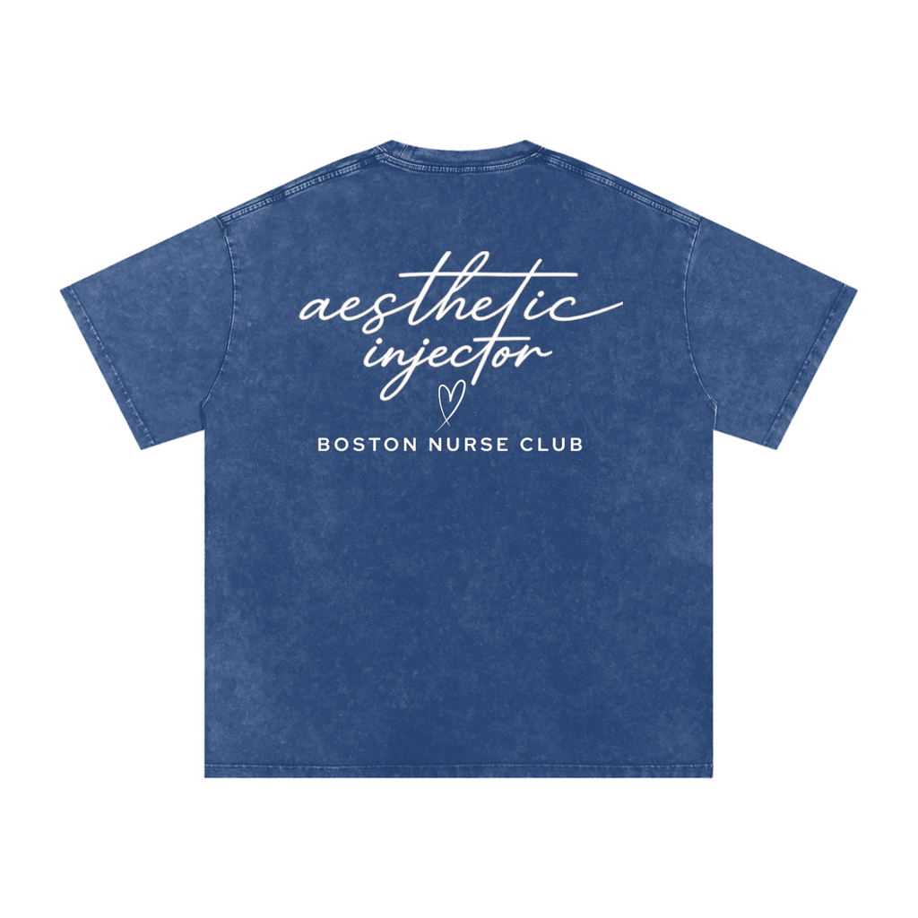 Aesthetic Injector Acid Washed T-Shirt