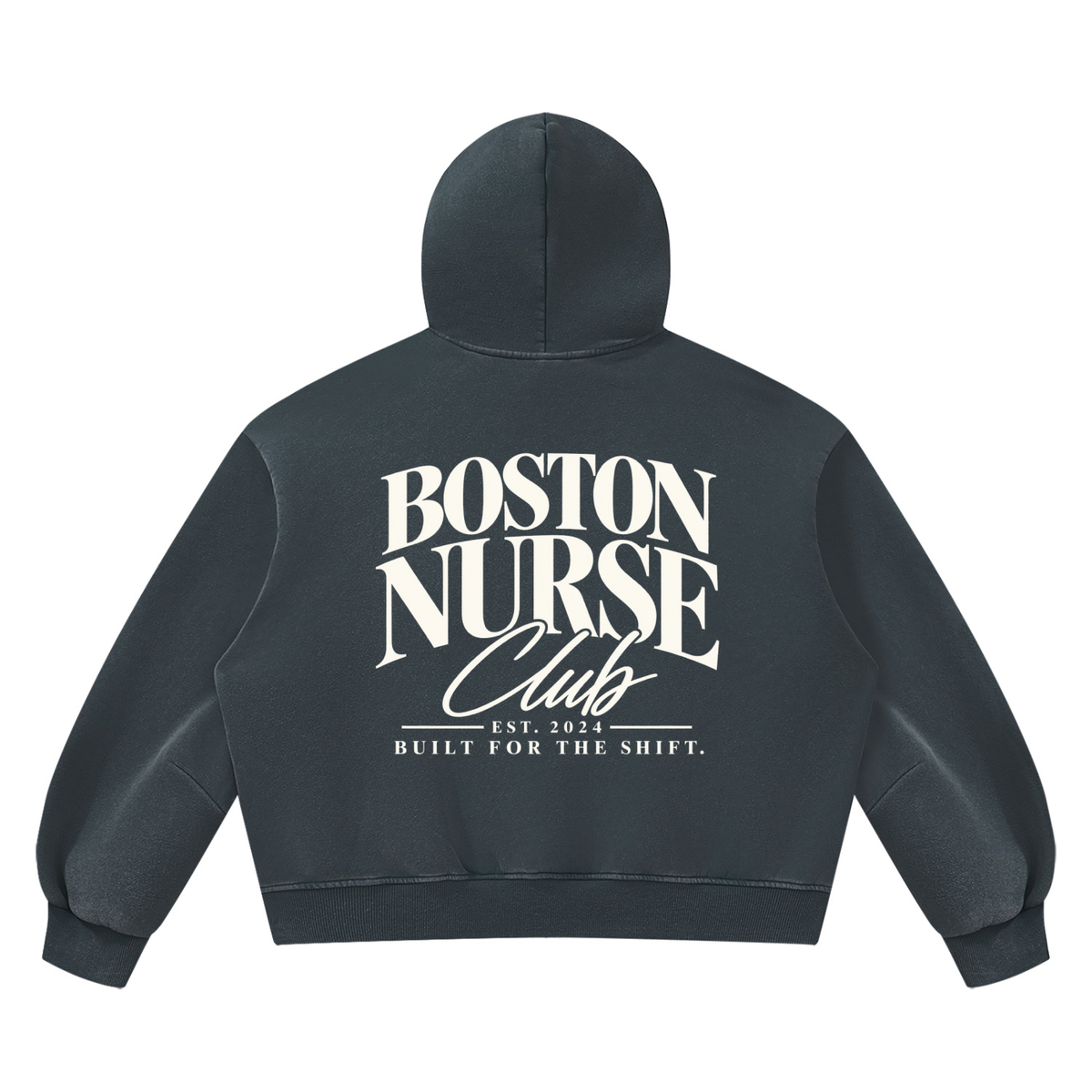 BNC Boxy Hoodie - Vintage Washed