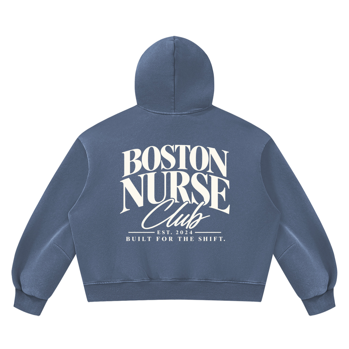 BNC Boxy Hoodie - Vintage Washed