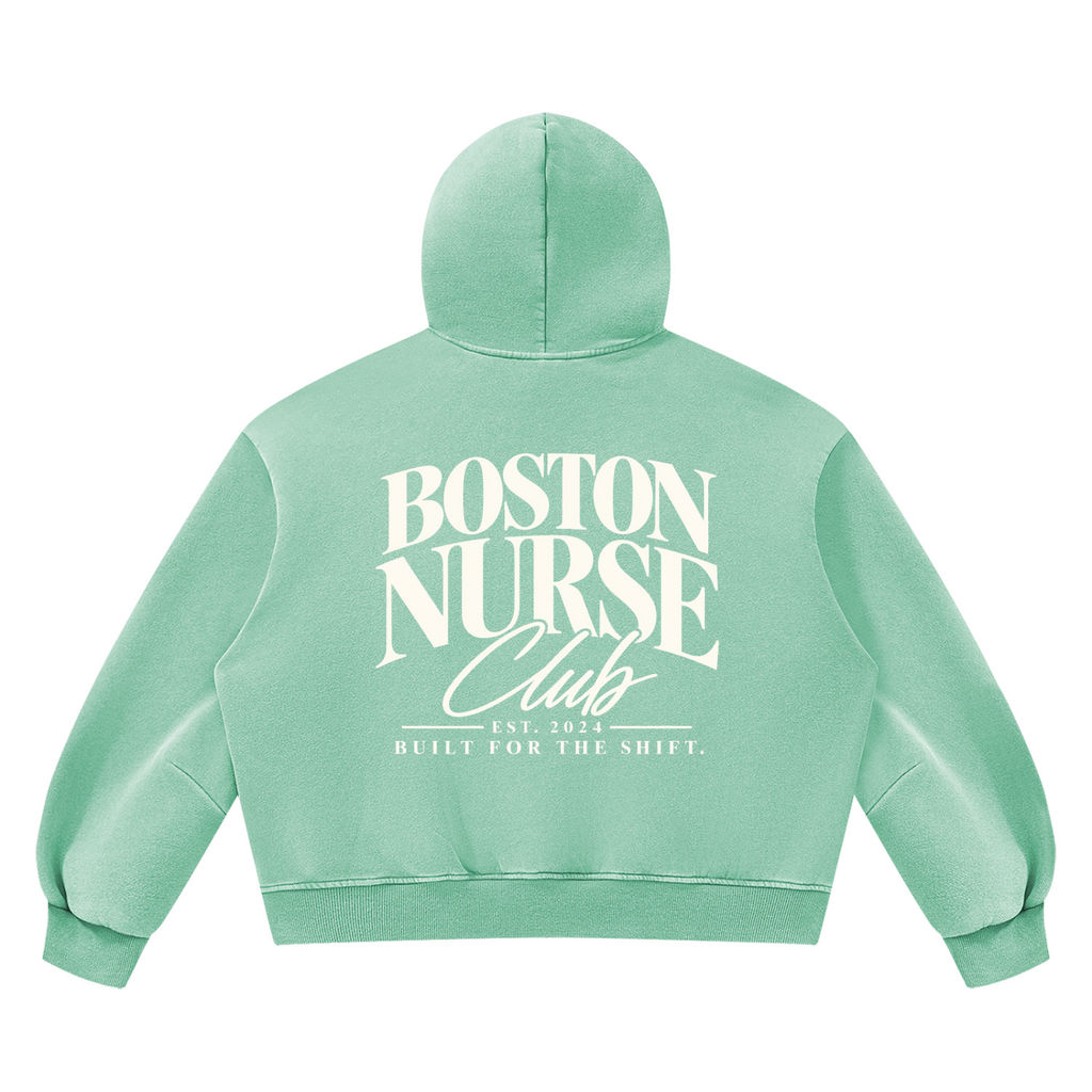 BNC Boxy Hoodie - Vintage Washed