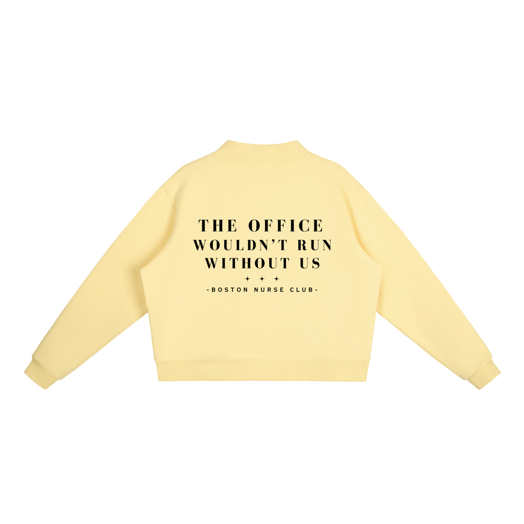 Medical Assistant Mock-Neck Crew Sweatshirt
