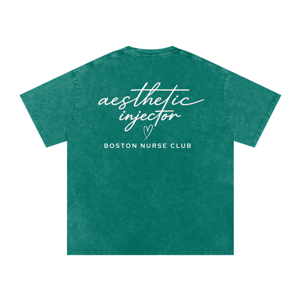 Aesthetic Injector Acid Washed T-Shirt
