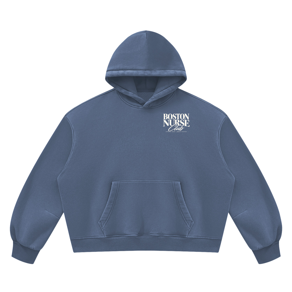 BNC Boxy Hoodie - Vintage Washed