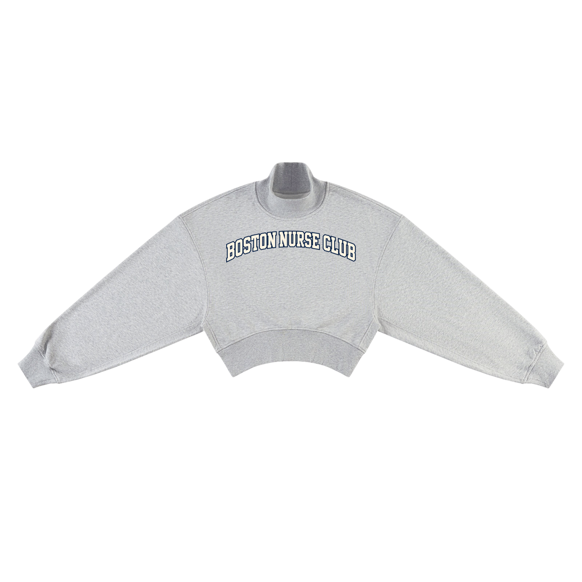 BNC Gray Mock Neck