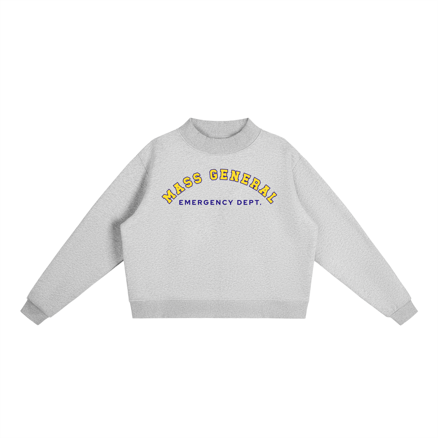 Mass General ED Mock-Neck